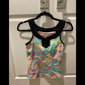 Lilly Pulitzer workout top- xs